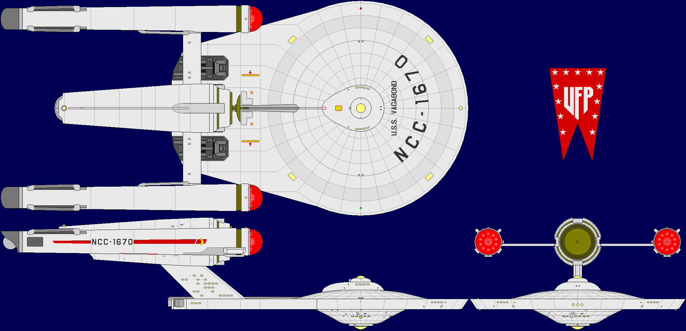 USS Vagabond Multi-View