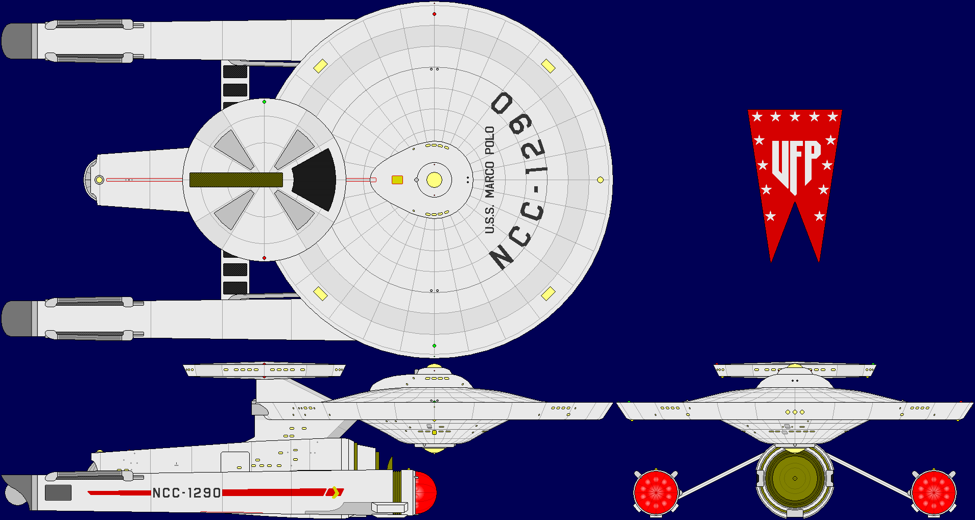 USS Marco Polo Multi-View