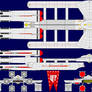USS Galactica Multi-View