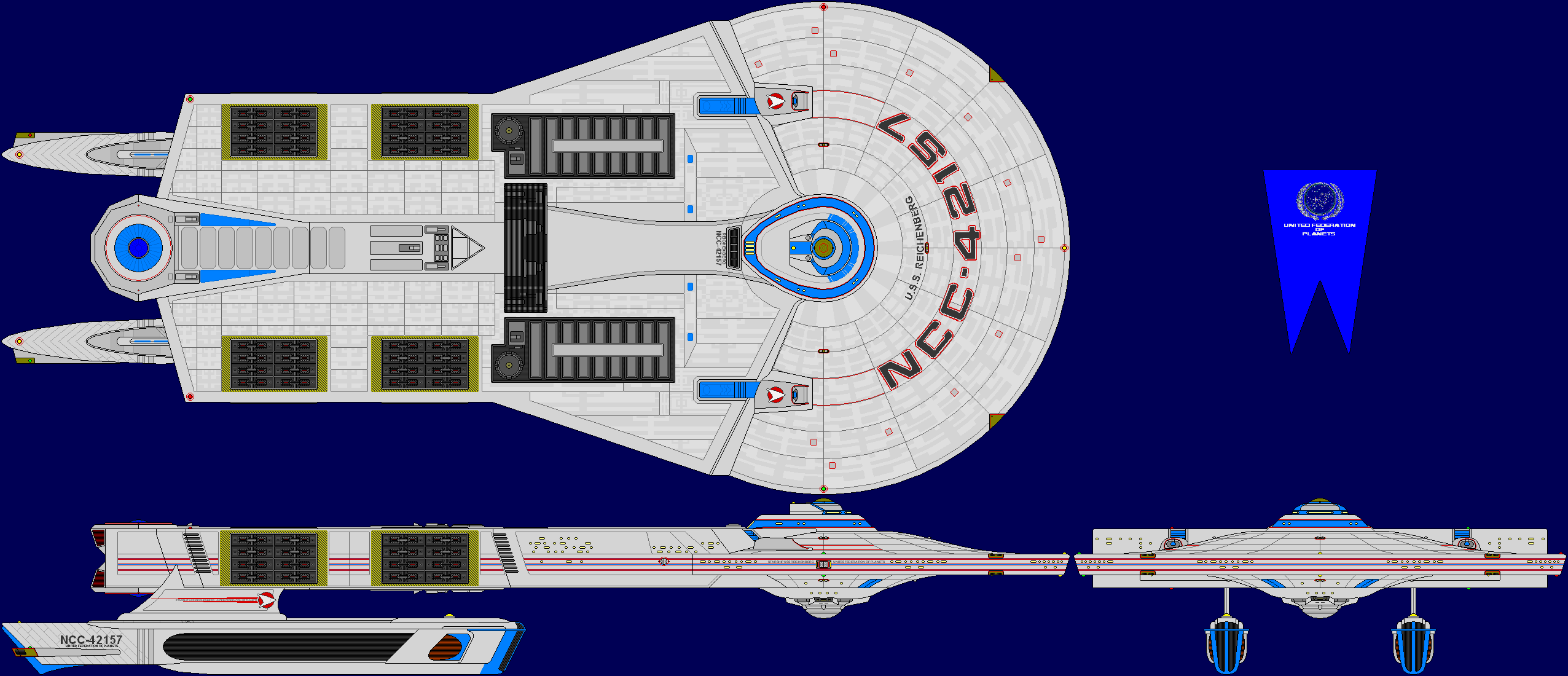 USS Reichenberg Multi-View