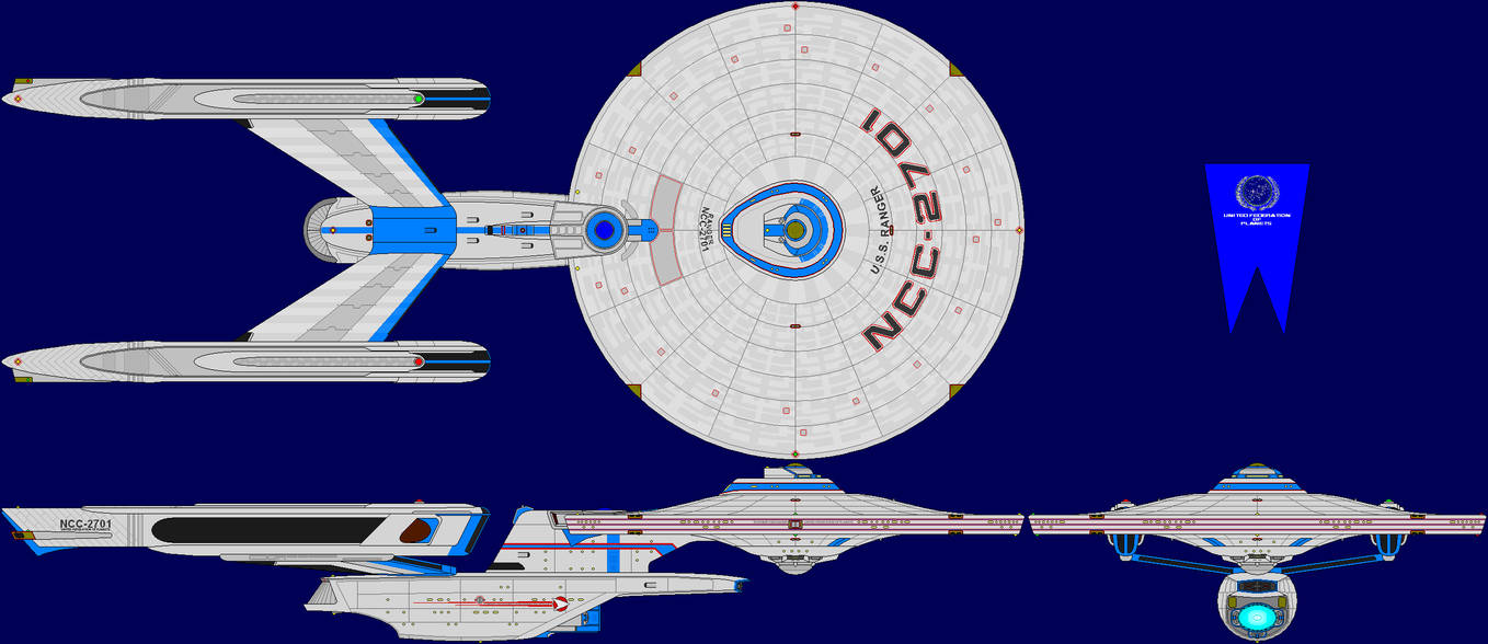 USS Ranger Multi-View by captshade on DeviantArt