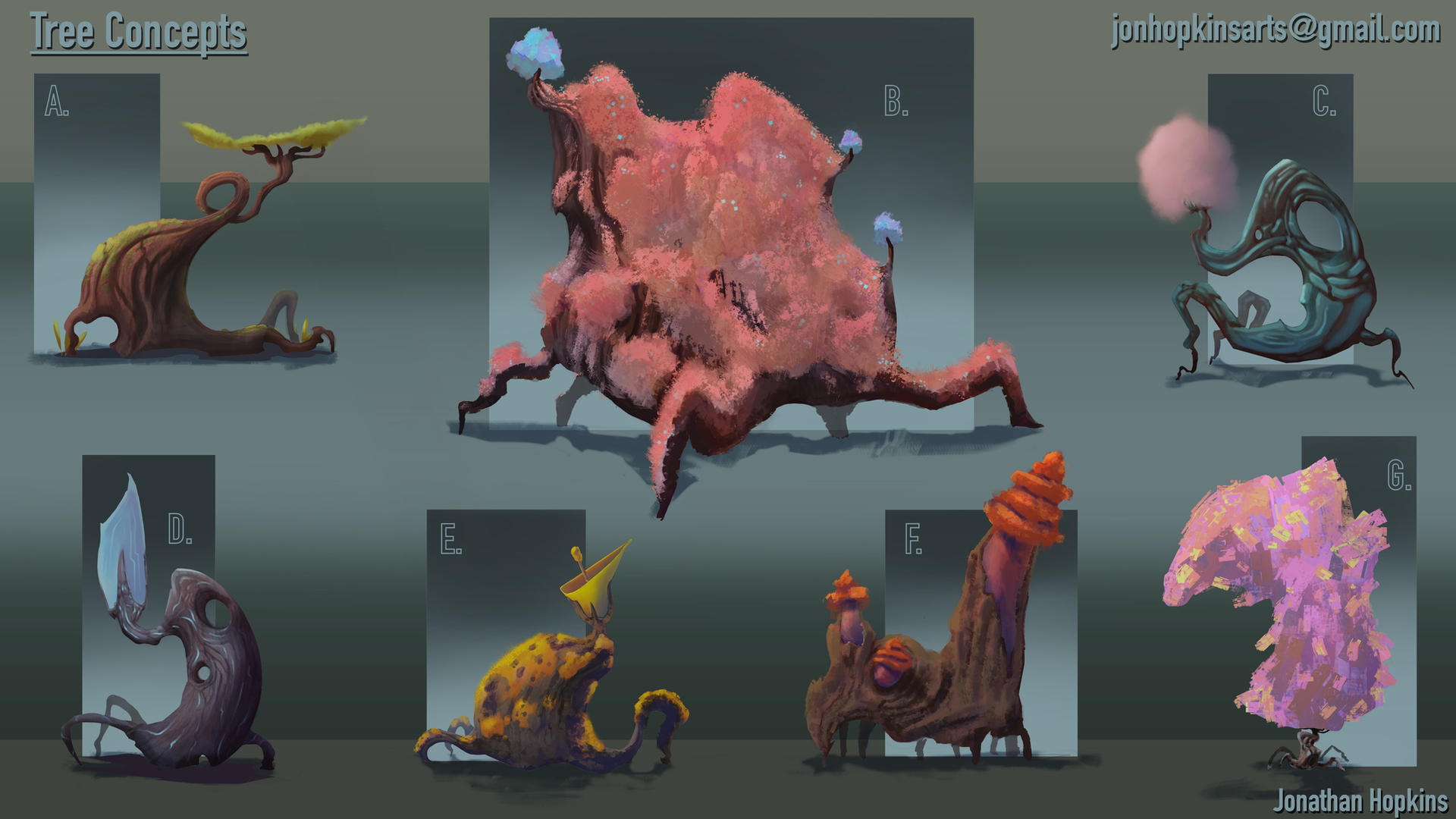 Initial Tree Concept Tree Concept Designs by JonathanHopkins on DeviantArt