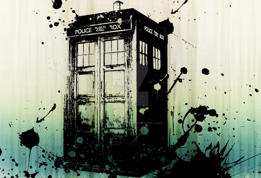 Tardis Graffiti