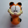 Llavero Amigurumi Garfield