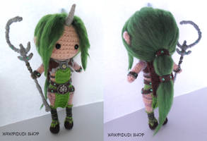 Amigurumi League of Legends : Dryad Soraka