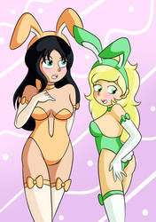 Easter Bunny Girls