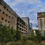 Abandoned grain elevator