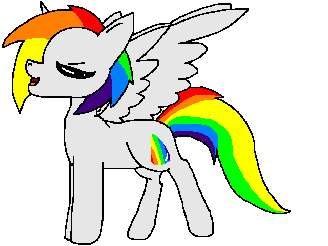 RainbowFlight(Singing/Talking,Transparent,Alicorn)