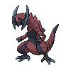 Shiny Haxorus (Custom,Pixel Sprite)