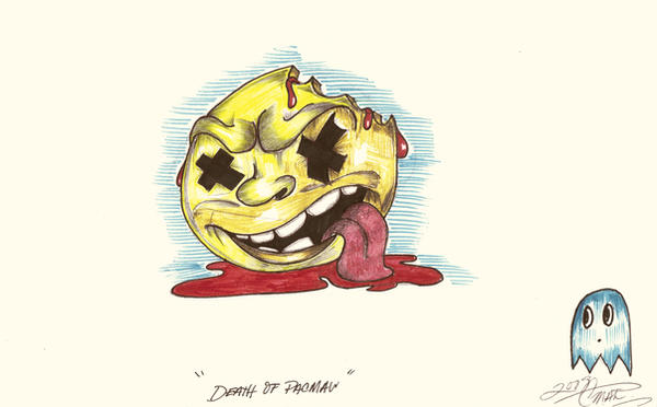 Dead Pac Man Vector Death Of Pacman by JuanBOBO on DeviantArt