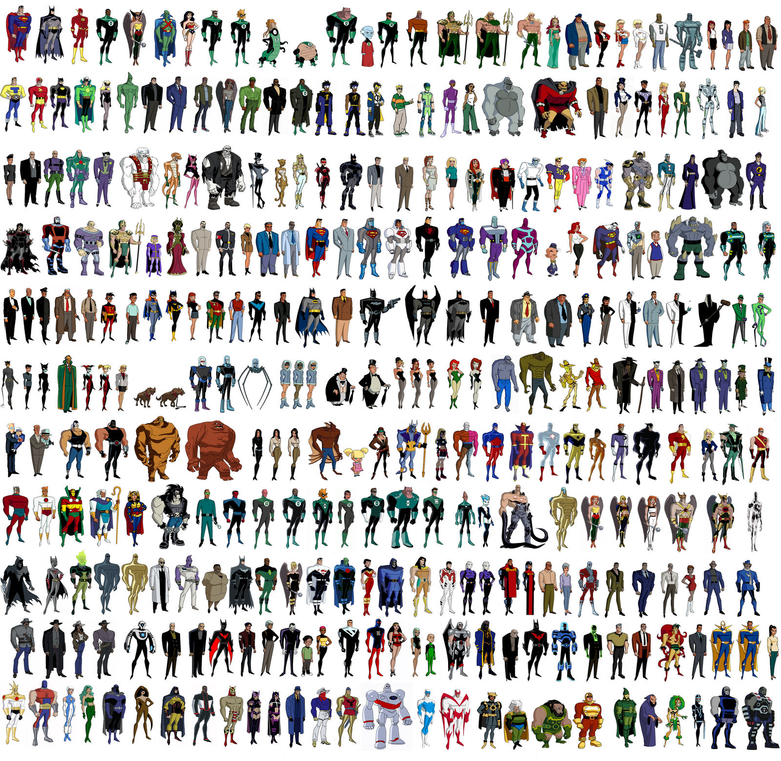 DCAU Models by deciocall on DeviantArt