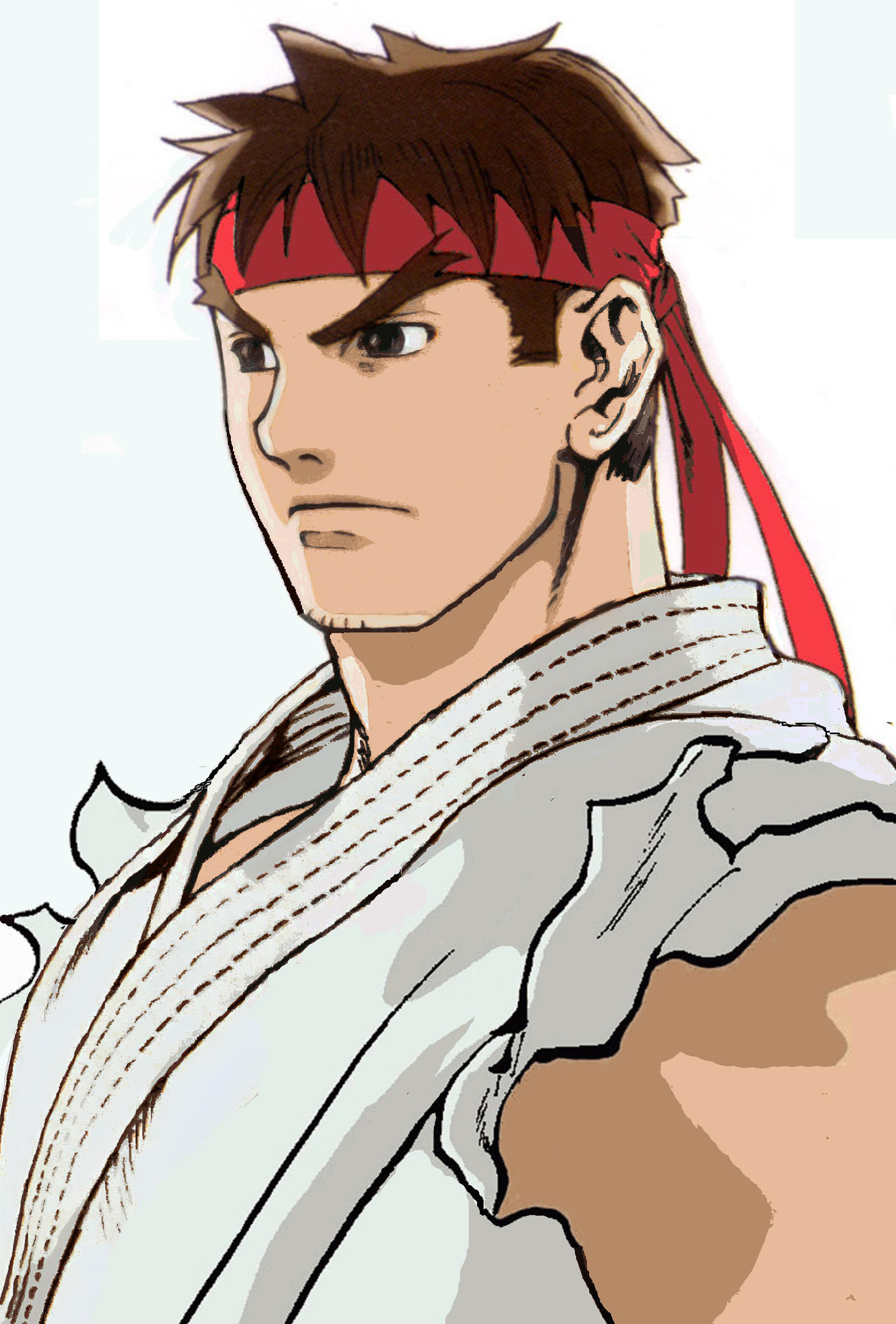 80s Ryu Ryu - SFII by deciocall on DeviantArt