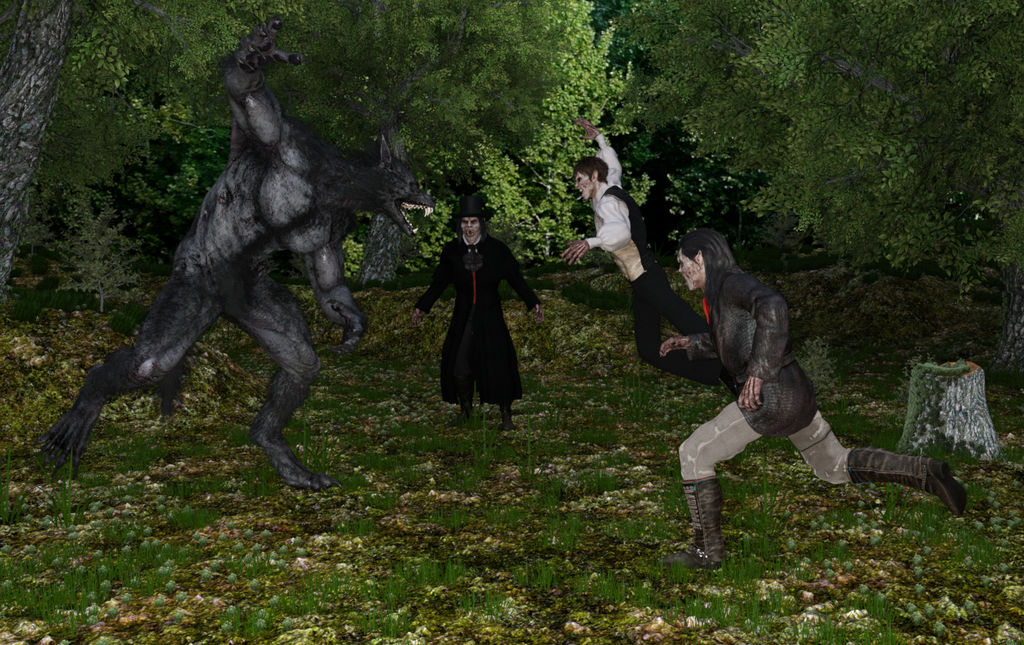 Vampires vs Werewolf by Grayton14 on DeviantArt