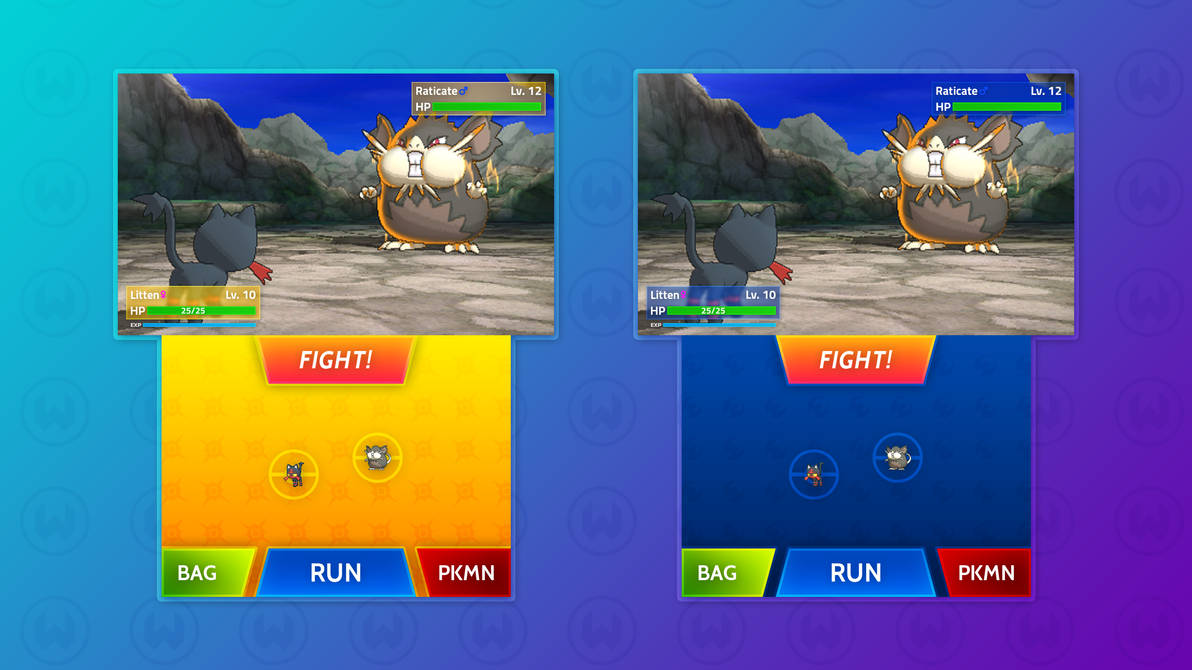 Image 20 for Pokemon Battle Screen Template