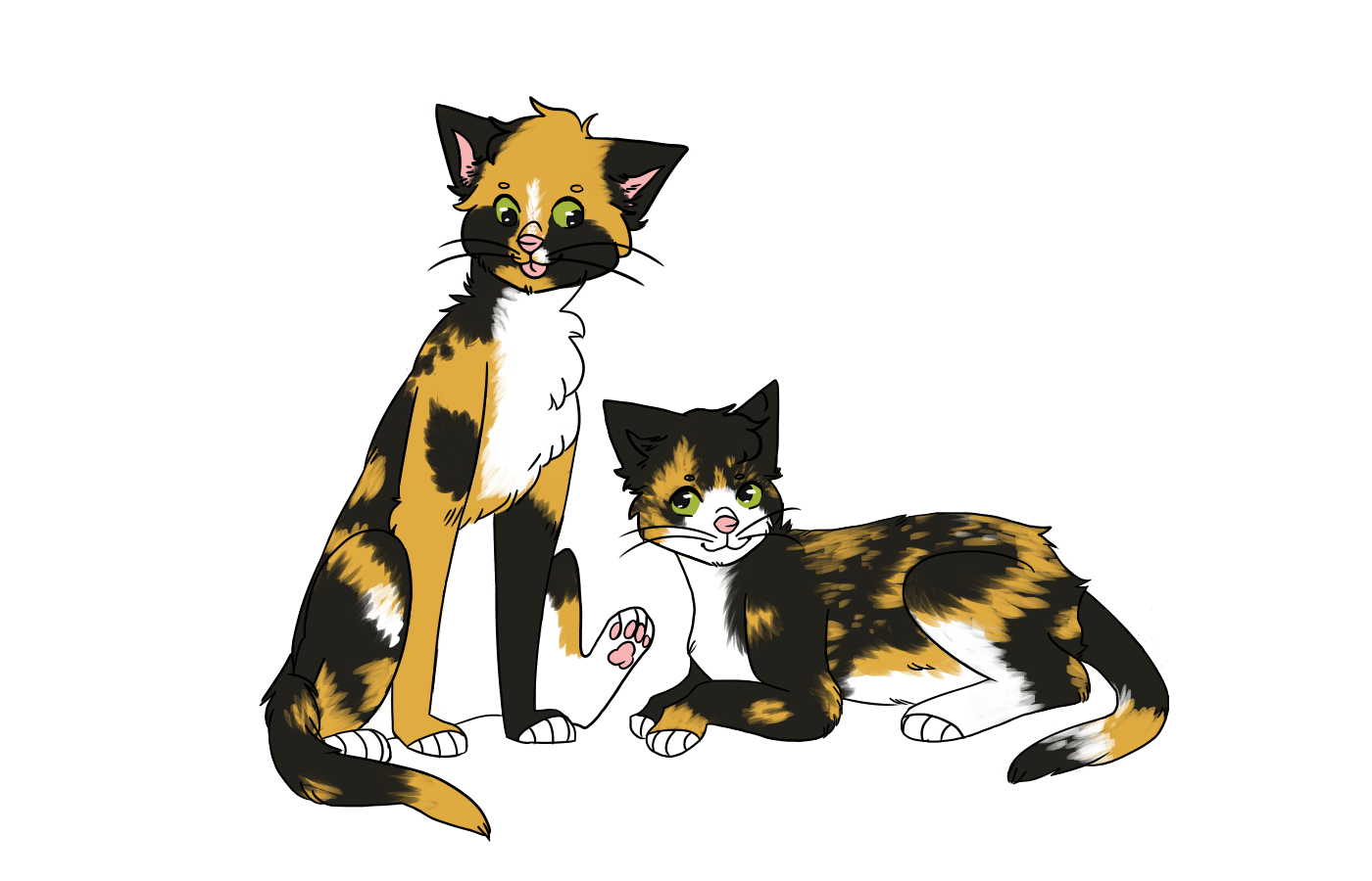 kitty commission by shibuh