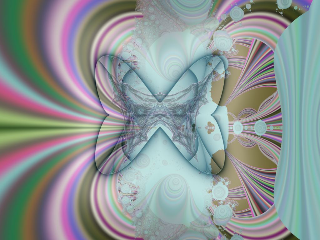 Psychedelic Spectral Butterfly