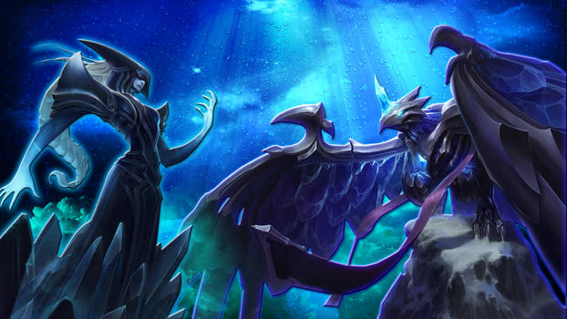 LoL Lissandra,Anivia - *without text*