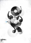 Vinyl Abstract by Sonicbeanz