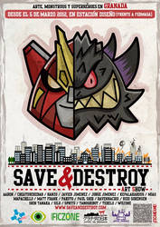SAVE AND DESTROY EXHIBITION by Sonicbeanz