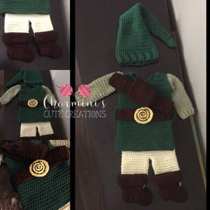 Link from zelda baby costume 