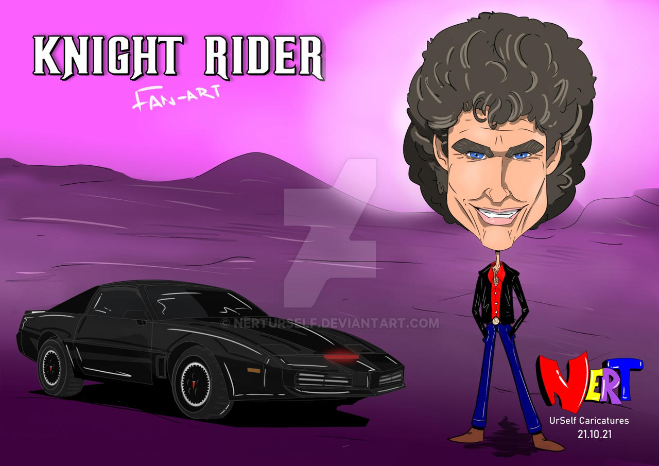 Knight Rider Michael Knight and Kitt by nerturself on DeviantArt