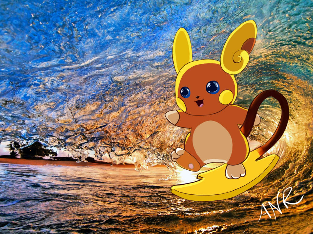 Aloha Ryeahchu Alolan Raichu by AshyNyuuBell on DeviantArt