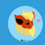 Flareon button