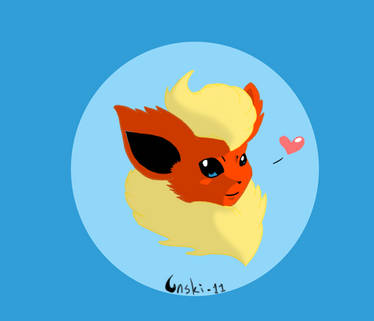 Flareon button