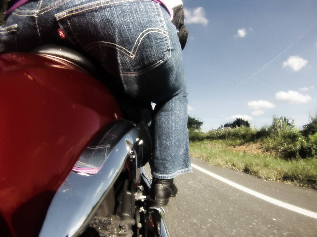 Biker Chic riding by Levilover on DeviantArt