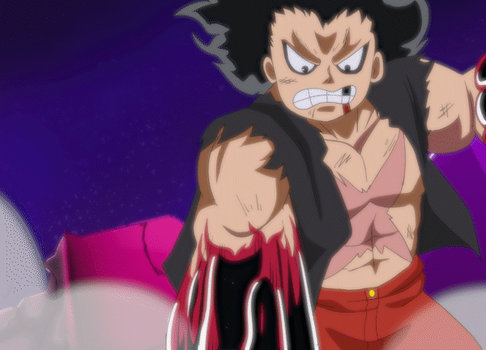 Gear Four Luffy Attack Animation 1