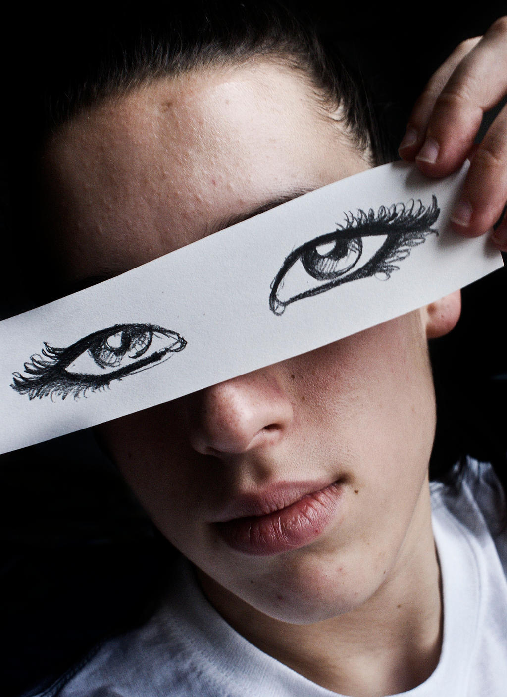 Paper Eyes by CROSSx37 on DeviantArt