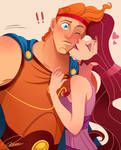 Hercules and Meg by PONZUxPONZU