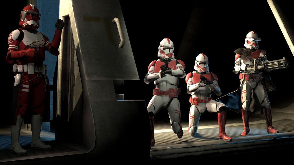 [SFM] Clone Commander Fox and his troops