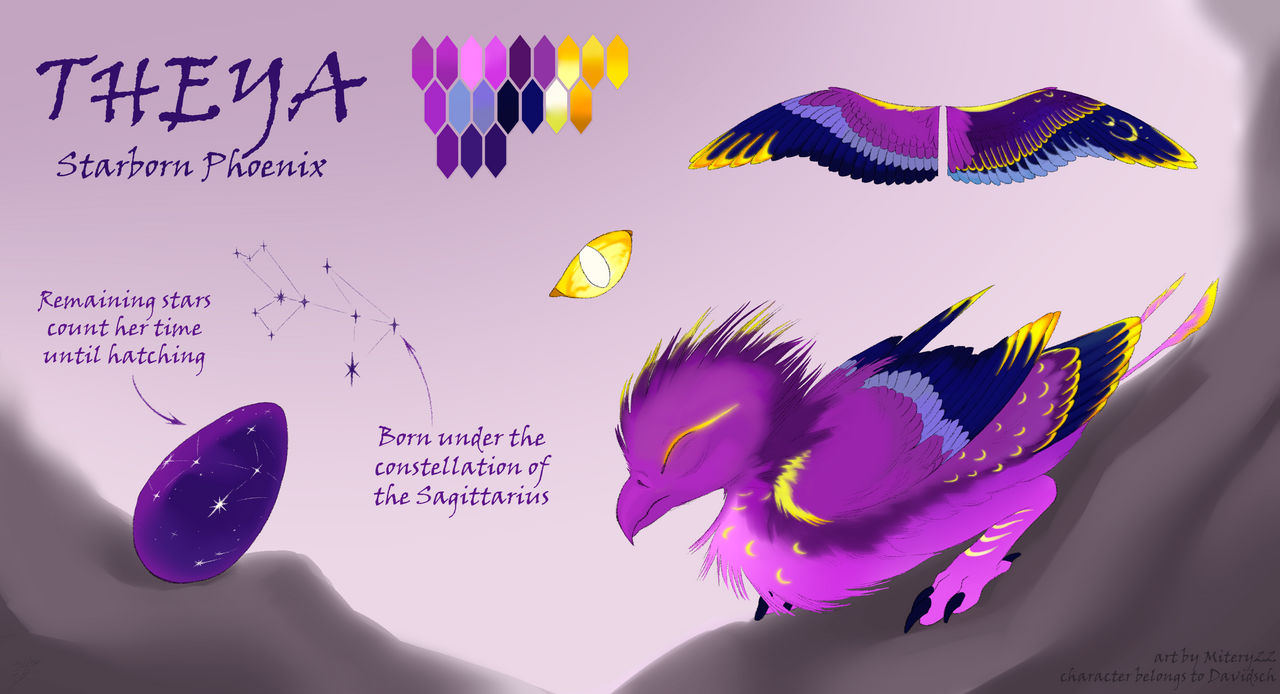 Theya: reference commission by Mitery22 on DeviantArt