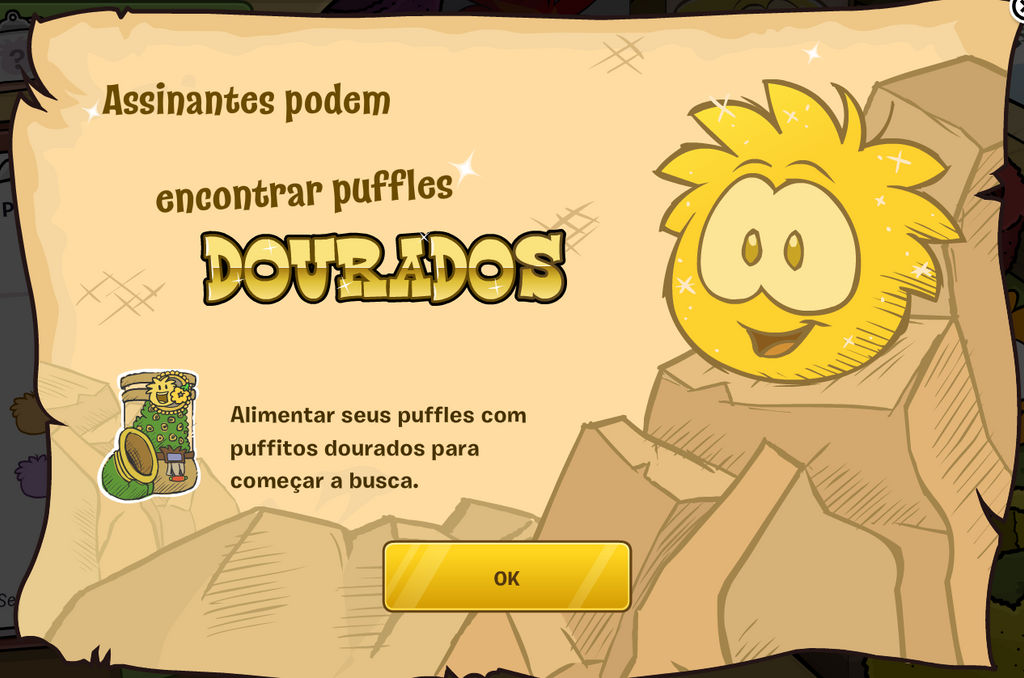 Diamond Puffle Puffle Dourado by bonili53 on DeviantArt