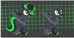 MLP Pony Auction 4 (OPEN, Neon Bat Pony) by ilovewolf888