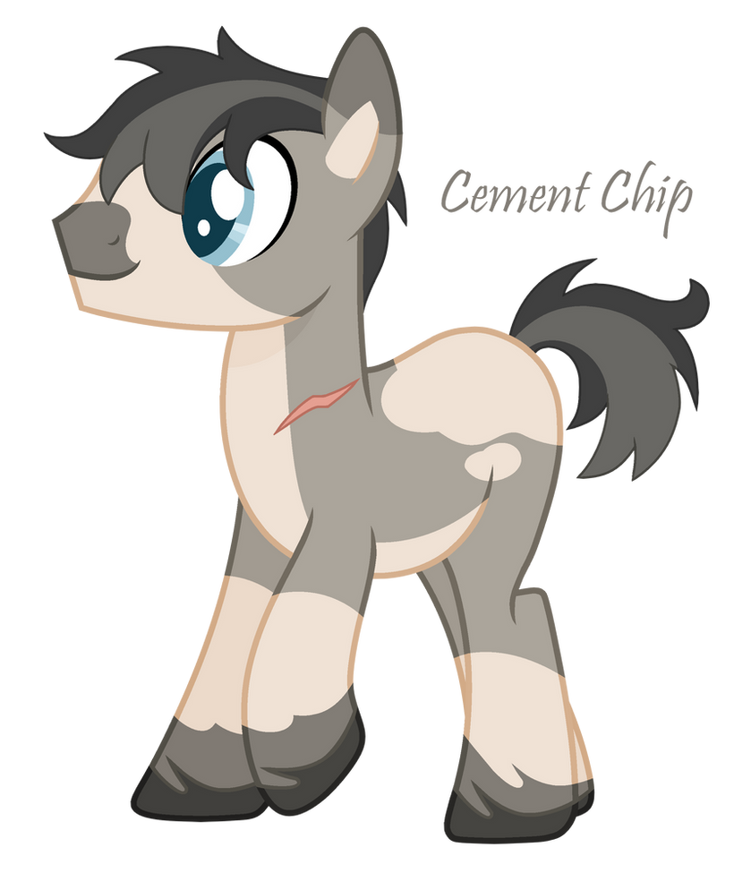 MLP Cement Chip for Cementchip by ilovewolf888 on DeviantArt