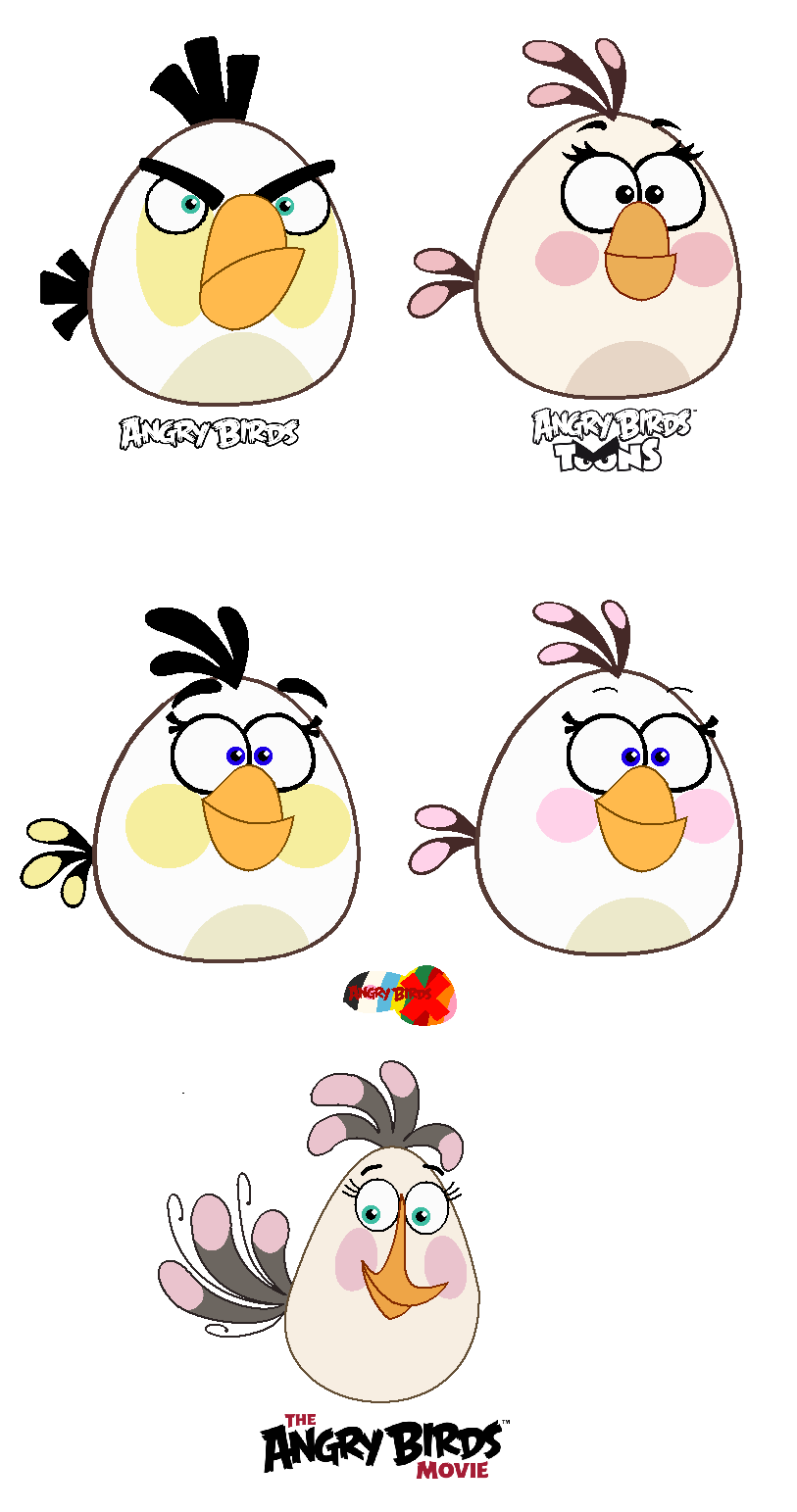 Bird Evolution Deviantart Angry Birds - Evolution of Matilda by ABFan21 on DeviantArt