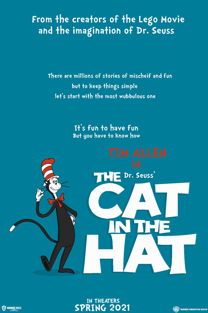 The Cat in the Hat Movie Poster by ABFan21 on DeviantArt