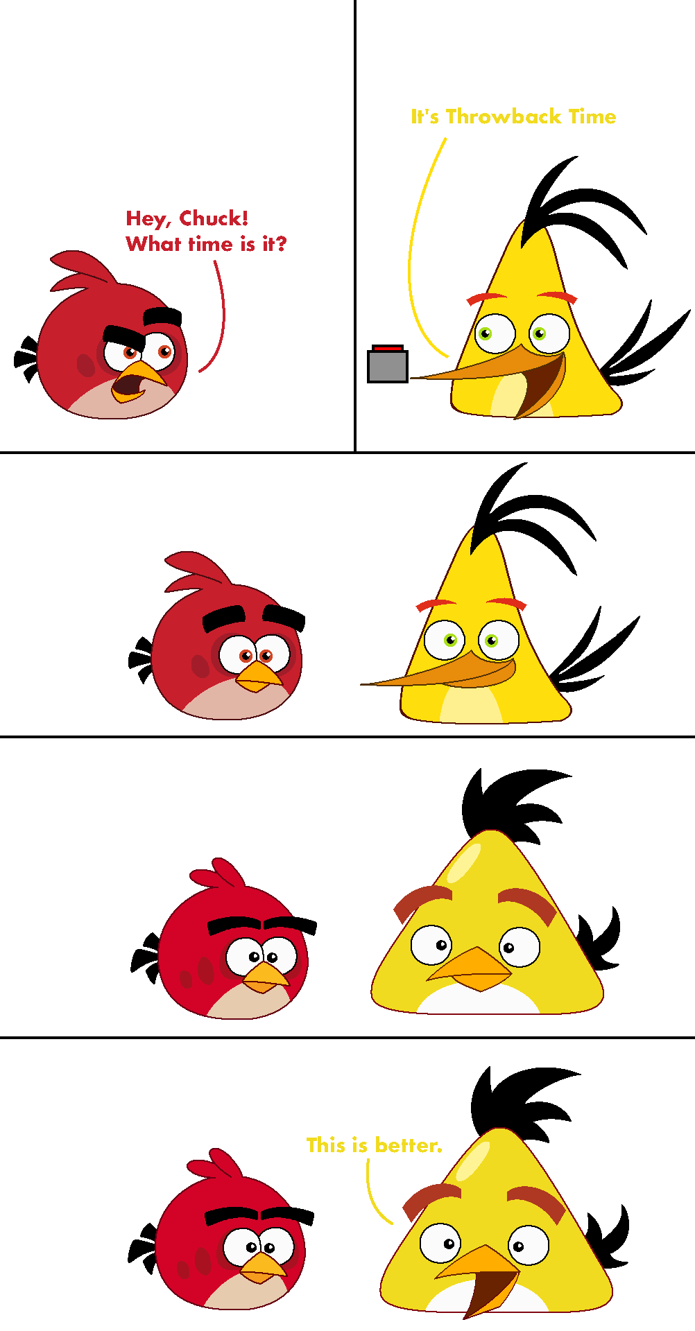 Angry Birds Facts • It's almost time on X: Fact # 2878: There is
