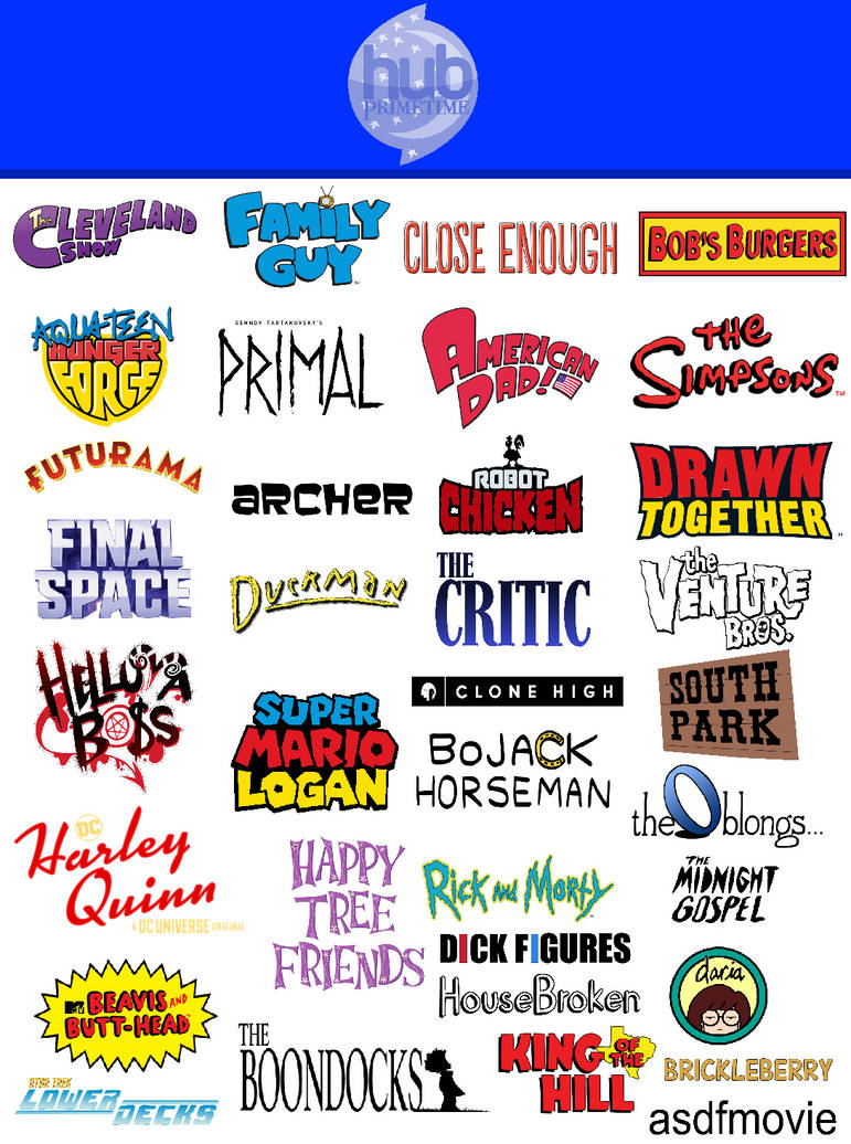 My Hub Primetime Lineup By ABFan21 On DeviantArt my-hub-primetime-lineup-by-abfan21-on-deviantart