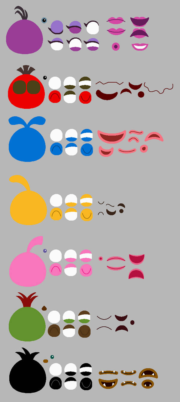 LocoRoco Sheets by ABFan21 on DeviantArt