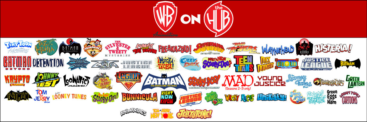 WB Animation Lineup on the Hub by ABFan21 on DeviantArt