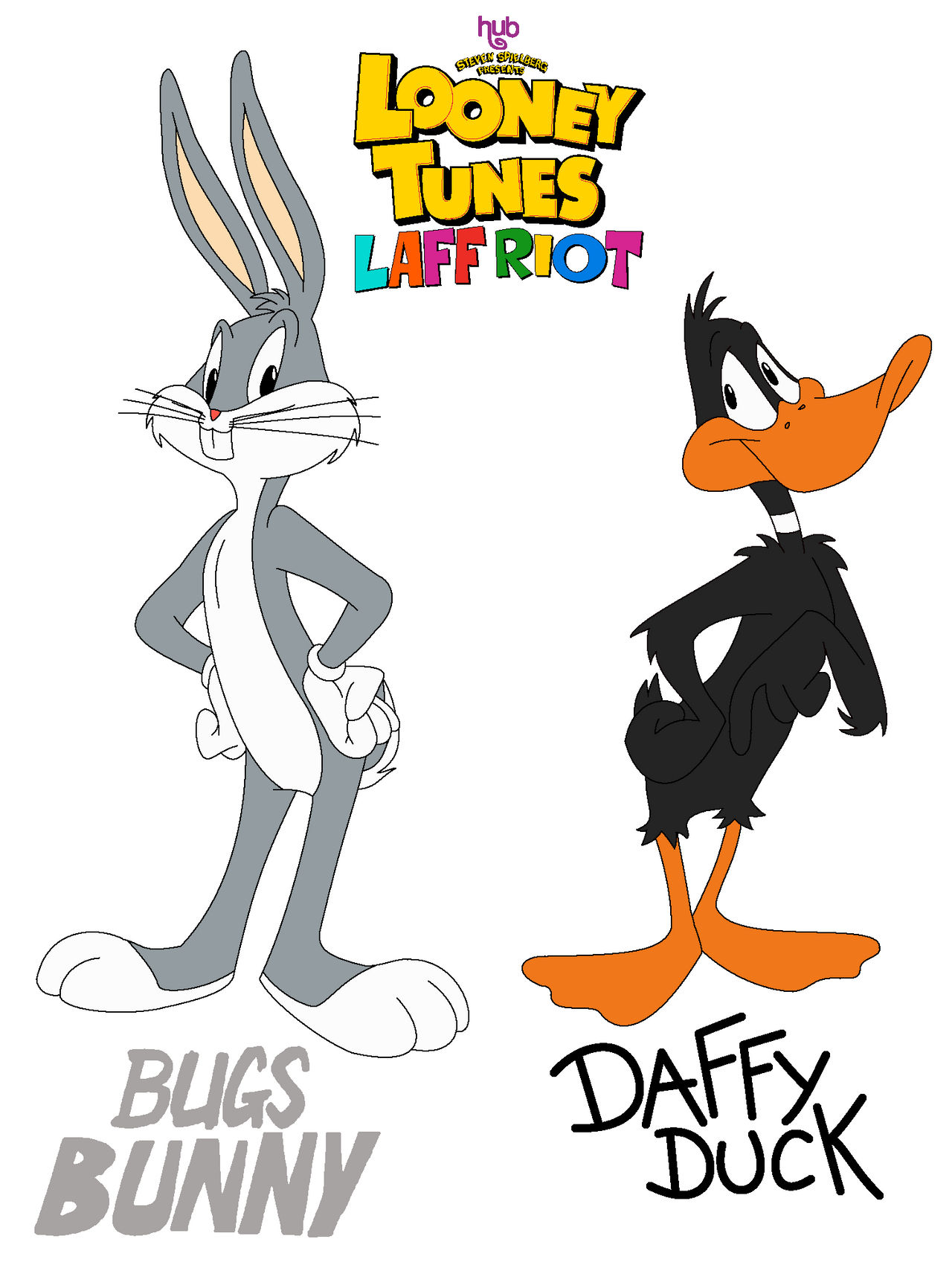Laff Riot Looney Tunes: Laff Riot - Bugs and Daffy by ABFan21 on DeviantArt