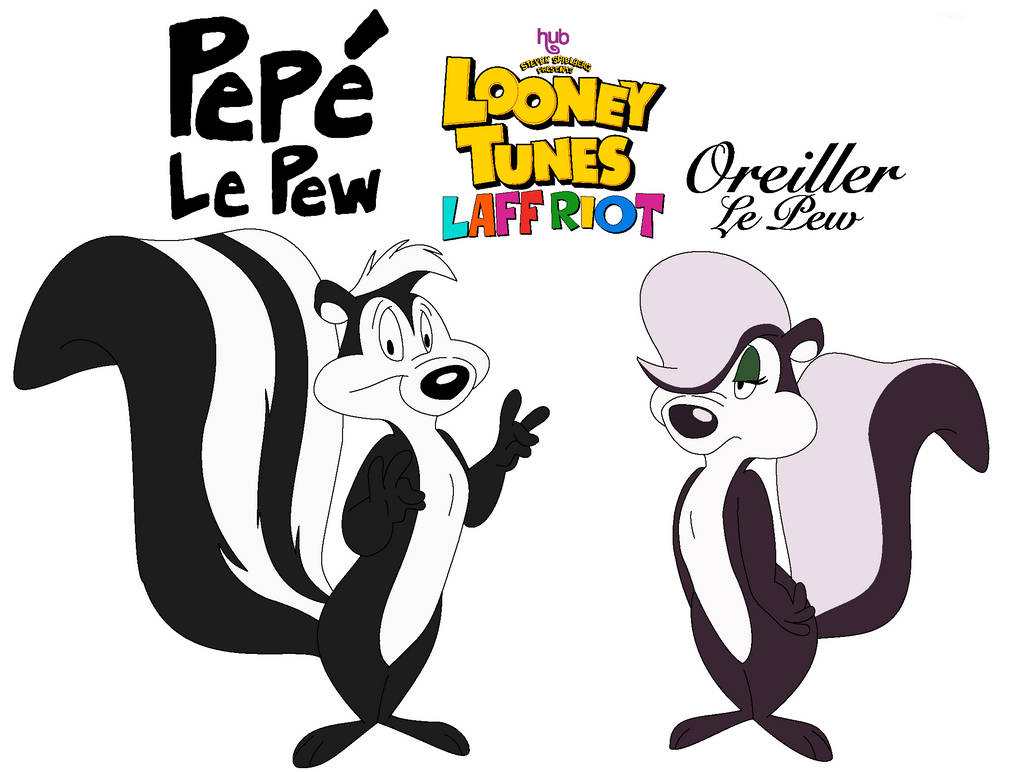 Laff Riot Looney Tunes: Laff Riot - Pepe and Oreiller Le Pew by ABFan21 on DeviantArt