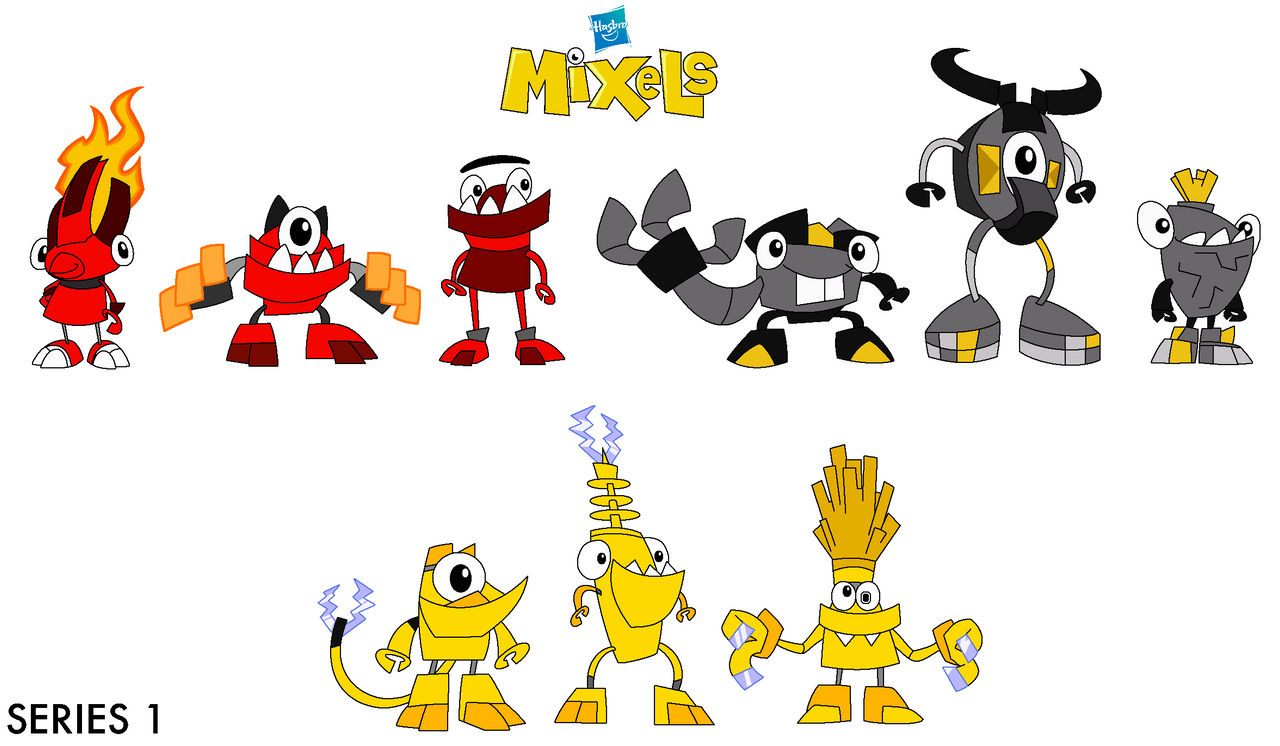 Hasbro Mixels - Series 1 by ABFan21 on DeviantArt
