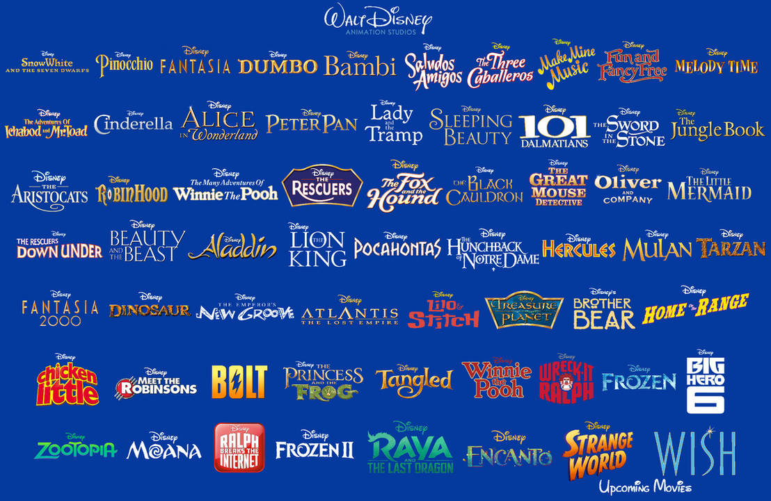 A Magical Tribute to Walt Disney Animation Studios by JLMaestro on ...