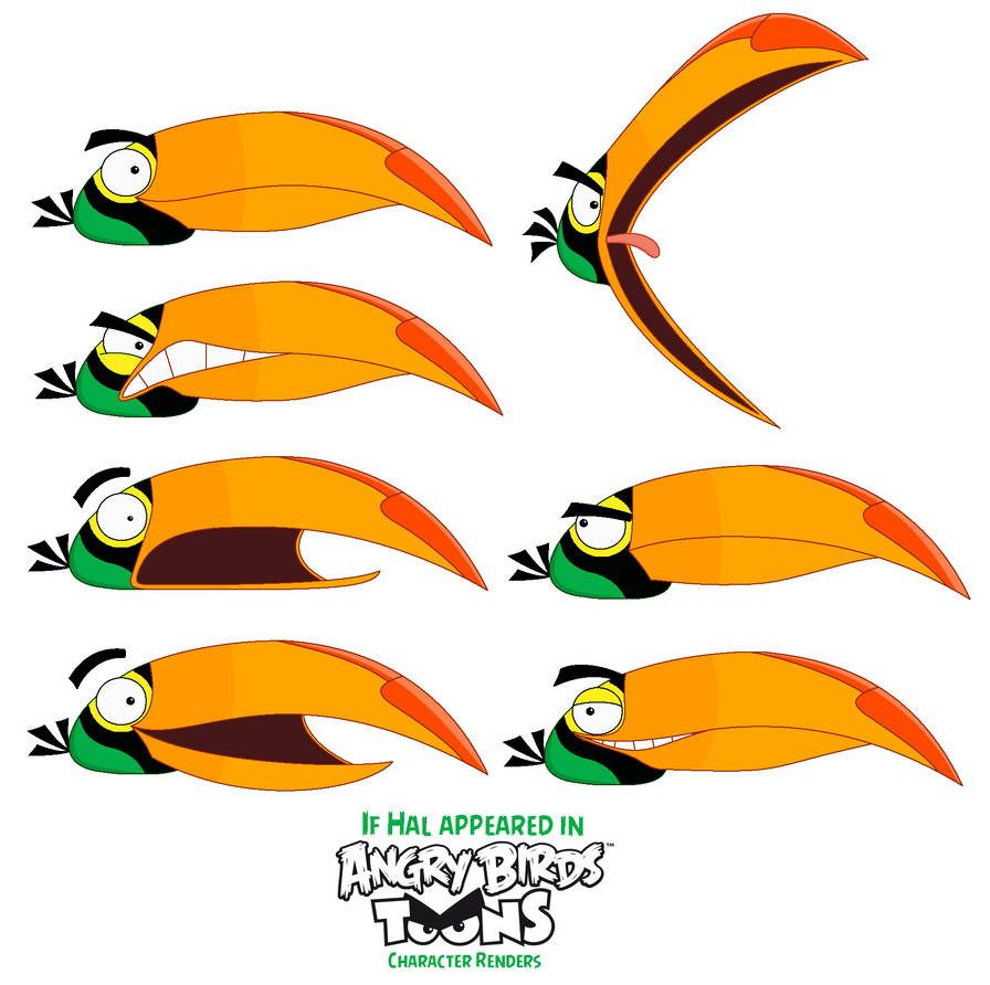 If Hal Appeared In Angry Birds Toons Renders By ABFan21 On DeviantArt if-hal-appeared-in-angry-birds-toons-renders-by-abfan21-on-deviantart