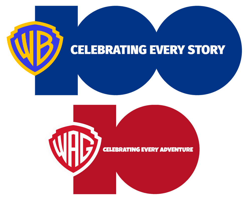 WB/WAG 100/10 Years Logo (w/ WBD Shields) by JLMaestro on DeviantArt