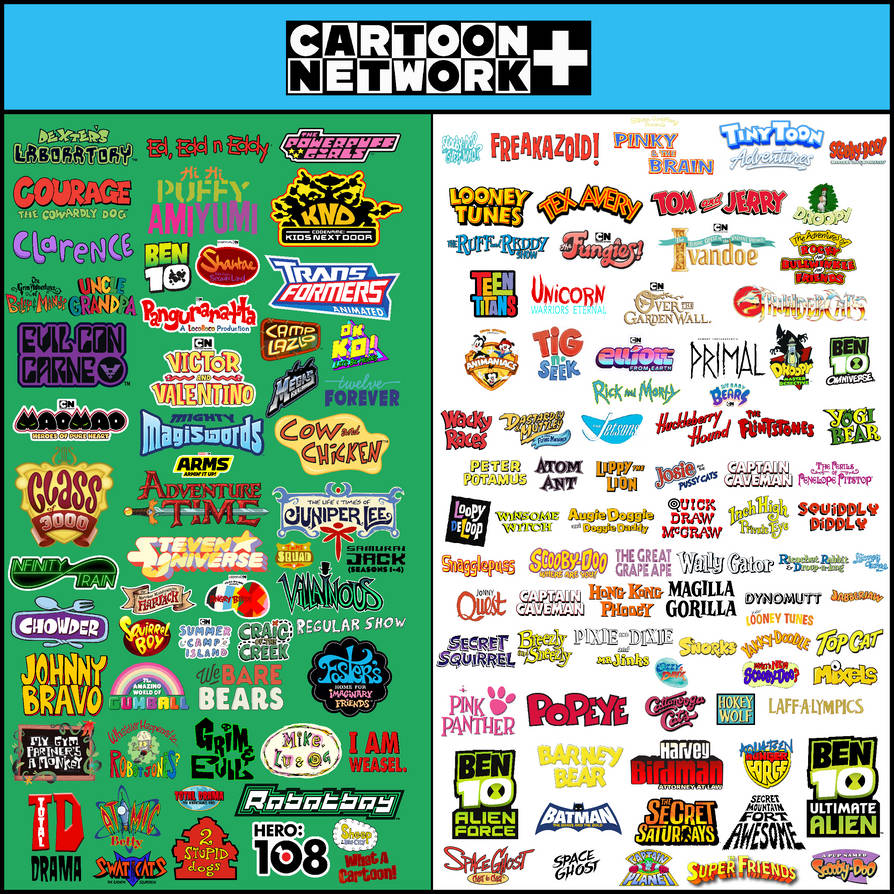 Cartoon Network Plus - Streaming Catalog by ABFan21 on DeviantArt
